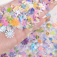 Paillettes arc-en-ciel colorées en vrac, paillettes lâches de 6 mm pour la confection de vêtements, boucles d'oreilles, bijoux et artisanat DIY