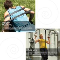 Sacar a la banda de Fitness fuerza de potencia de banda ejercicio personalizado látex elástico bandas elásticas de resistencia