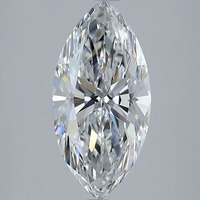D Gleam Jewels G2 Laboratuvarında Yetiştirilmiş Markiz Kesim Elmas, Sertifikalı VS2 Berraklıkta, F Renk, Mükemmel Kesim, Cilalı, 10/10 Sertlik