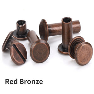 Багажная кожаная металлическая прочная винтовая заклепка для ногтей двойная изогнутая головка ремень заклепки книжные винты кнопки оснастки - Product Image 4