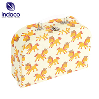 Caja de pasta de cartón personalizada, Juego de 3 cajas, Maleta, caja de flores, caja pequeña de cartón de lujo, embalaje