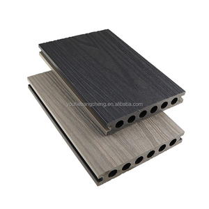 Lames de terrasse en WPC, emboîtables, écologiques, ignifuges, aspect bois de teck, pour une utilisation extérieure moderne, jardin, parc - Product Image 5