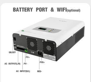 Transformador Solar de Baja Frecuencia de 5000W 6400W 10000W para Sistemas Aislados con Cargador MPPT Integrado - Product Image 4