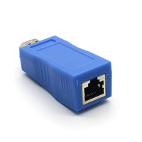 Extensor de 1080P, puertos RJ45, red LAN, señal de extensión 4K de hasta 30m sobre CAT5e/6 UTP LAN Ethernet para Monitor HDTV