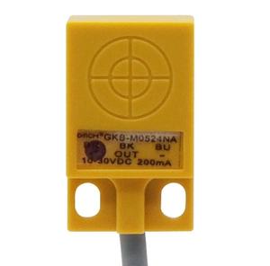 迷你方形接近开关 <span class=keywords><strong>GKB</strong></span>-M0524NA <span class=keywords><strong>3</strong></span> 线 NPN 常开 10 至 30V 金属材料传感器 - Product Image 4
