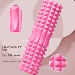 <span class=keywords><strong>Eva</strong></span> bọt con lăn cho tập thể dục tập thể dục và Yoga rỗng lưỡi liềm cột dính với trục massage công cụ - Product Image 4