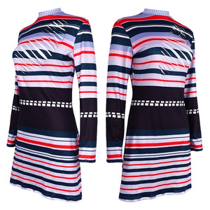 Vestido Estilo Manyusha Astrid para Mujer, Disfraz de Película y Televisión, Otoño 2023, Manga Larga, Rayas, Cosplay - Product Image 3