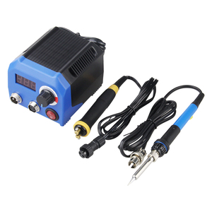 Kit de herramientas para quemar madera, 110W, pantalla Digital, doble uso, máquina de pirograbado de hierro para soldar, 15 Uds. De puntas - Product Image 1