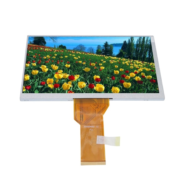 7" Automotive EV Dashboard LCD 1000nits Sunlight Readable E-Bike Cluster Module OEM Supply -20 to 70C Wide Temperature