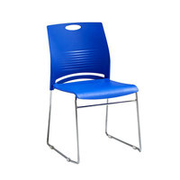 Chaise empilable en plastique à livraison rapide, chaise en plastique bon marché à vendre