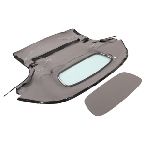 Capota de Lona Negra Convertible para <span class=keywords><strong>Mazda</strong></span> <span class=keywords><strong>MX</strong></span>-<span class=keywords><strong>5</strong></span> <span class=keywords><strong>Miata</strong></span> 2006-2014 con Ventana de Vidrio Calefactable - Product Image 6