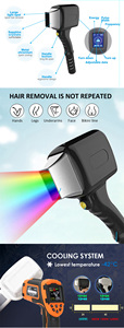 Máquina de Depilación Permanente Profesional de 755nm 808nm 1064nm, Máquina de Depilación sin Dolor con Hielo - Product Image 5