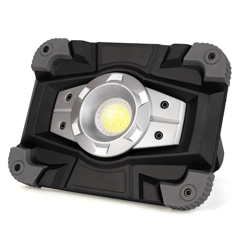 COB Strong Work Light Rechargeable COB Portable Worklight Outdoor Camping Lamp Emergency Warning Floodlight