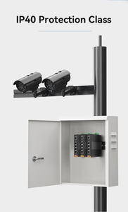 Commutateur Ethernet industriel Guangte 5 ports Gigabit, non géré, sécurisé, pour montage sur rail DIN, 10/100/1000M - Product Image 2