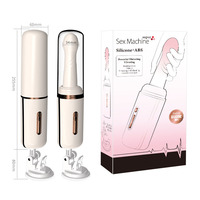 Máquina sexual, consolador vibrador de empuje, Juguetes sexuales para adultos para mujeres, hombres, punto G, juego Anal del clítoris, ventosa grande, juguetes anales para parejas