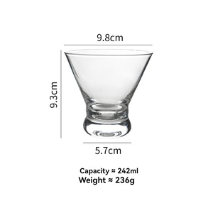 Vasos de Vidrio para Helado, Vasos Comerciales para Bebidas de Helado, Vasos para Smoothies, Pudín y Yogur, Vasos de Fondo Grueso para Cócteles y Postres - Product Image 6