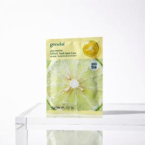 Mascarilla en Gel Goodal Vita-C para el Cuidado de Manchas Oscuras con Mandarina Verde 43g, para Todo Tipo de Piel, Cuidado Diario de la Piel - Product Image 1