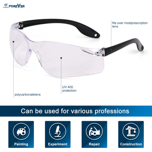 משקפי בטיחות לגברים נשים בתפזורת מגן eewear עמיד בפני שריטות z87.1 משקפי בטיחות לעבודה - Product Image 5