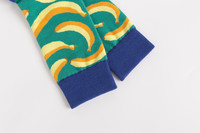 Daily Happy Chaussettes colorées personnalisées Jacquard Sox Design Chaussettes drôles Chaussettes homme heureux