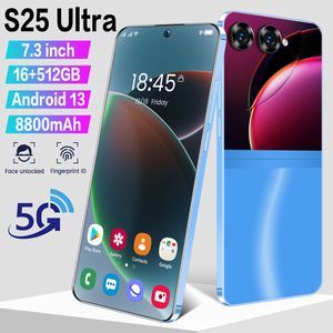 <span class=keywords><strong>Cheap</strong></span> Festival Gift <span class=keywords><strong>Android</strong></span> 5G Smartphone S25 Ultra Pantalla de 7,3 pulgadas 72 + 108MP Cámara 16GB + 1TB Gaming Teléfonos móviles S25 Ultra - Product Image 4