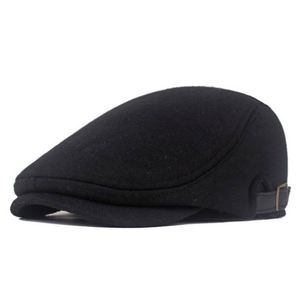 Gorra de lana retro personalizada de alta calidad para niños y adultos, estilo Newsboy, Golf, Ivy, Herringbone, Duckbill, venta al por mayor - Product Image 1