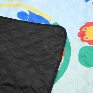 Tapis de pique-nique d'échecs volant Oxford imperméable couverture de motif de jeu double face pliable pour les rassemblements de parc de <span class=keywords><strong>plage</strong></span> de Camping en plein air - Product Image 3