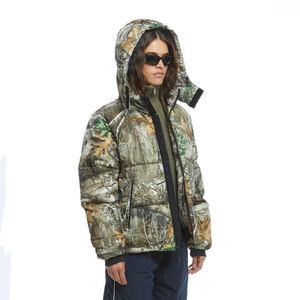 Blouson aviateur à bulles en tissu durable pour hommes, veste en duvet matelassée de camouflage en véritable arbre et imprimé de tout poids lourd personnalisé pour hommes - Product Image 3