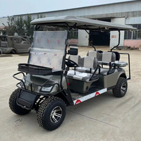 Voitures de golf électriques chinoises pas chères à vendre, mini-buggy 4 places homologué pour la route, 48V Lithium, crémaillère de direction, prix et offres
