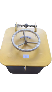 Copri portello di piccole dimensioni in acciaio marino ad azione rapida tipo C - Product Image 2