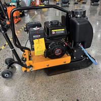 Compacteur à plaques vibrantes ZRCG, petit, à moteur diesel/essence, 12KN, 5800VPM, pour surfaces en asphalte