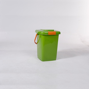 Toptan kaliteli mutfak taşınabilir dikdörtgen ıslak ve kuru kompost plastik çöp tenekesi - Product Image 6