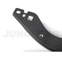 Cache de refroidissement en carbone préimprégné style OEM, finition mate transparente, texture premium améliorée, pour BMW M2 G87 2023-2026