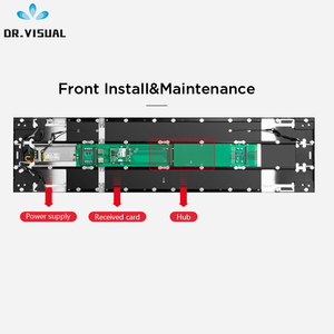 Dr hình ảnh tự động hiệu chuẩn P2 LED Video tường mô-đun từ thiết kế quảng cáo màn hình - Product Image 3