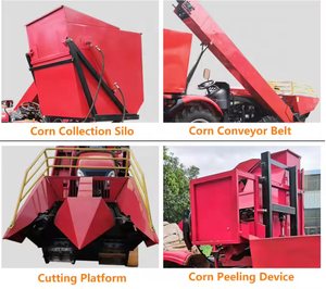Chinese Factory Tractor Mounted Small Combine Maize <b>Harvester</b> Machine Walking Mini Maize <b>Harvester</b> Combine <b>Harvester</b> <b>Corn</b> Harves - Product Image 2