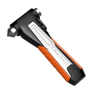 2-in-1 Tungsten thép xe an toàn Búa khẩn cấp cháy cửa sổ kính ngắt dây an toàn cắt bảo vệ an ninh thoát khỏi búa - Product Image 4