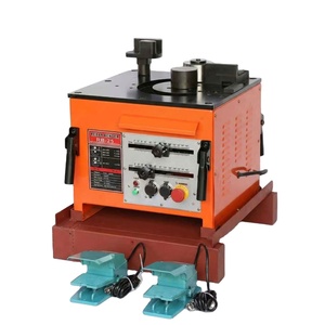 Cintreuse de barres d'armature semi-automatique électrique portable pour la construction en acier, moteur 220V, cintreuse à engrenages - Product Image 1