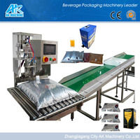 Machine de remplissage automatique de bavoir de remplissage de sacs dans des boîtes à prix d'usine