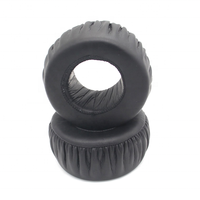 Oreillettes en cuir de remplacement professionnel Offre Spéciale coussinets d'oreille housse de casque Compatible avec les écouteurs MDR-XB500 S ony