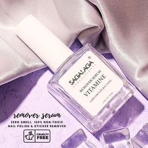 Sérum Dissolvant SAGALAGA à la Vitamine E pour Vernis à Ongles Séché à l'Air, Flacon de 15 ml, Logo Personnalisé - Product Image 2
