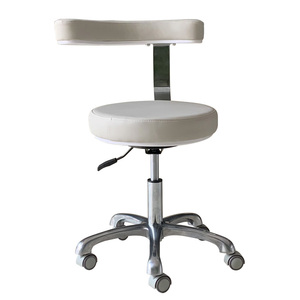 Sgabello Dentistico Regolabile e Girevole con Schienale per Assistente Dentale, Infermiere e Personale Ospedaliero - Product Image 6