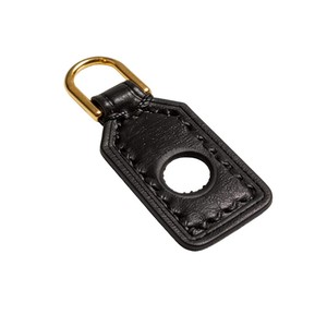 Ea741 <span class=keywords><strong>Cannes</strong></span> Luxury Zip Logo Made Custom Leather Pullers Bague en or Nom de la clé Vachetta Zipper Replacement Puller - Product Image 3