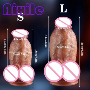 Soft Huge Dildo Skin Feeling Realistic Penis Women Masturbator Penetration <strong>Anal</strong> for Men Prostate Massage Big Dick Adult Sex Toys - Product Image 6