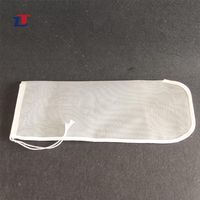 Food grade 200um 500um nilon saringan filter mesh layar jaring kain tas tabung untuk minuman Air filter cair