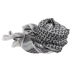 Foulard carré en coton uni à motifs géométriques, tricoté chaîne, léger, pour l'été et l'extérieur - Product Image 2