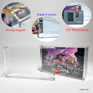Caja de acrílico magnética ecológica portátil transparente al por mayor SHP para <span class=keywords><strong>Disney</strong></span> Lorcana el primer capítulo TCG juego de regalo del primer capítulo - Product Image 6
