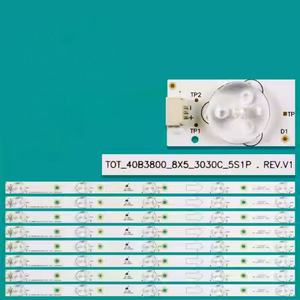 Tira de Luces LED para Retroiluminación de TV HX-NO.971 TOT-40B3800-8X5-3030C-5S1P para L40F1800E L40F1800F L40F2800A - Product Image 2