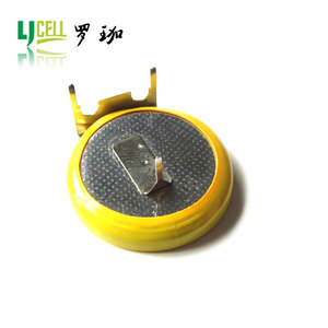<span class=keywords><strong>LIR2032</strong></span> Li-Ion tipo de batería de 3,7 v recargable de Li-Ion moneda celular <span class=keywords><strong>LIR2032</strong></span> con pestañas - Product Image 3