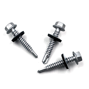 Tornillos Autorroscantes con Recubrimiento Ruspert de Todos los Tamaños, Tornillos para Techos con Cabeza Hexagonal y Arandela - Product Image 3