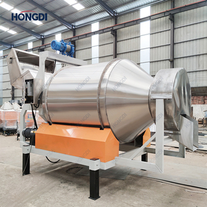 Mezcladora Rotativa de Tambor de Acero Inoxidable de Gran Capacidad, de 300L a 1000L, para Procesamiento de Alimentos y Polvos Químicos - Product Image 6