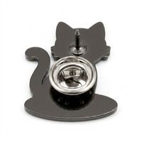 Épingles de revers personnalisées en alliage de zinc, assortiment émail souple, motifs citrouille effrayante et chat noir, pour les événements du Festival d'Halloween 2026